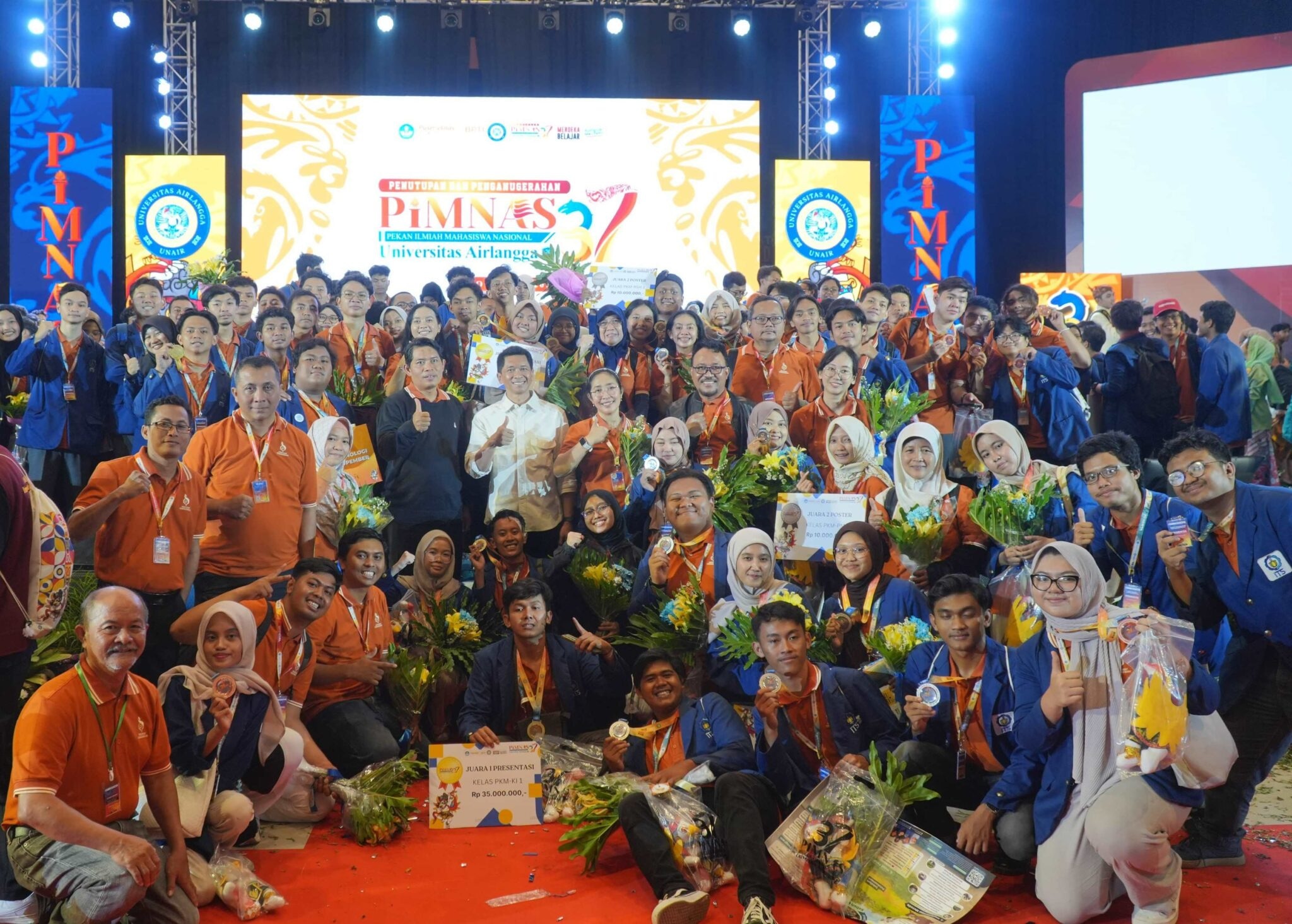 Salut, ITS Sukses Tembus Posisi Tiga Besar Pimnas ke-37