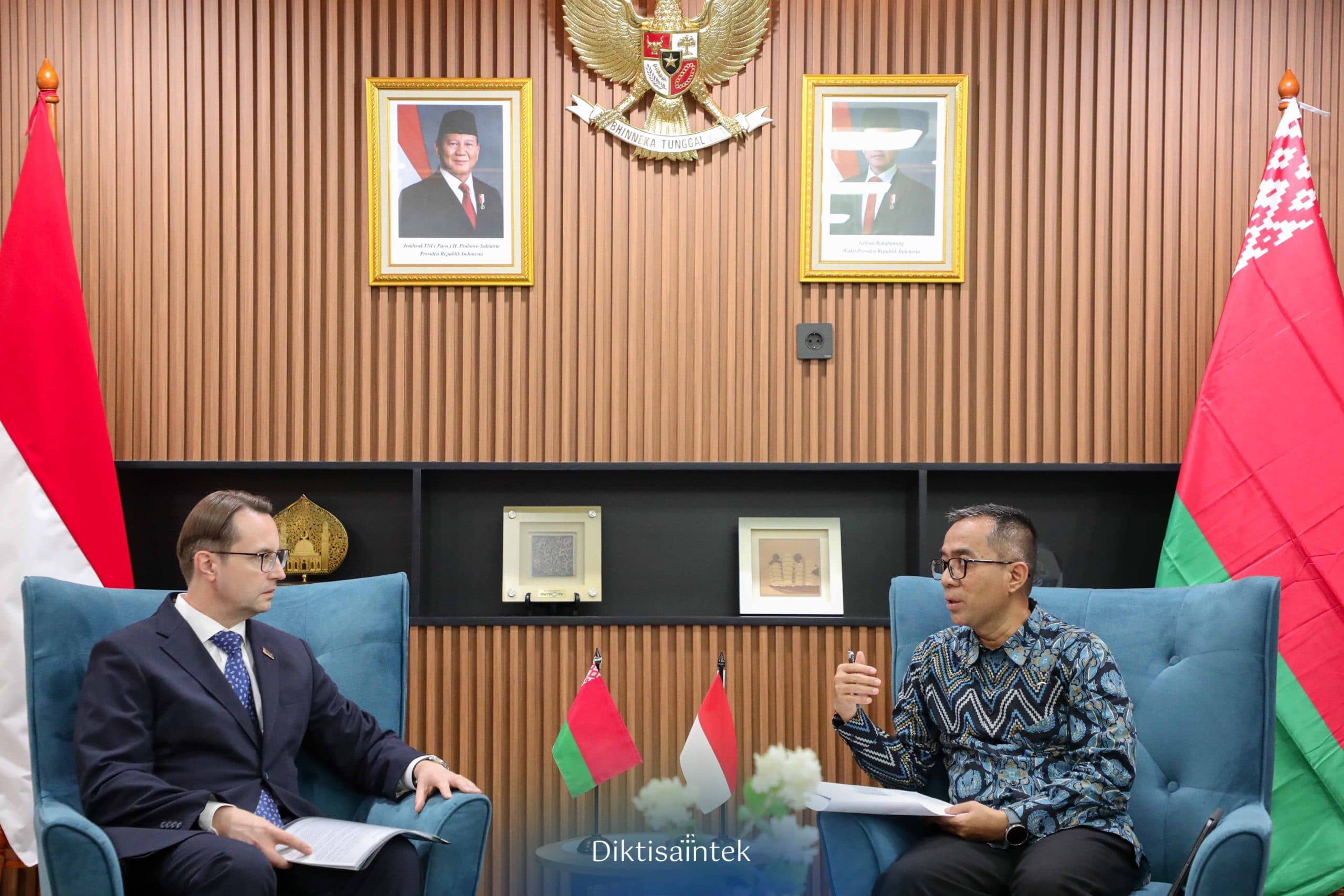 Kemdiktisaintek dan Kedubes Belarus Bahas Potensi Kolaborasi Efektif