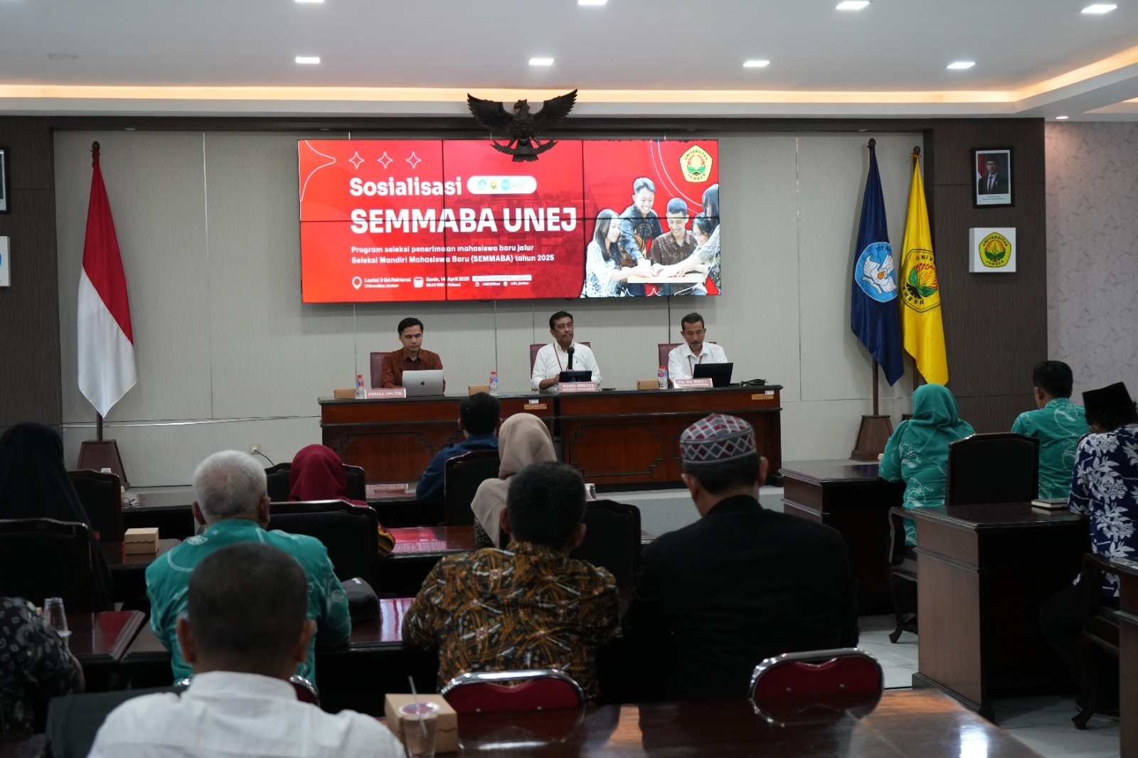 Gelar Pertemuan Dengan Perwakilan MGBK Jawa Timur, UNEJ Sosialisasikan SEMMABA 2025