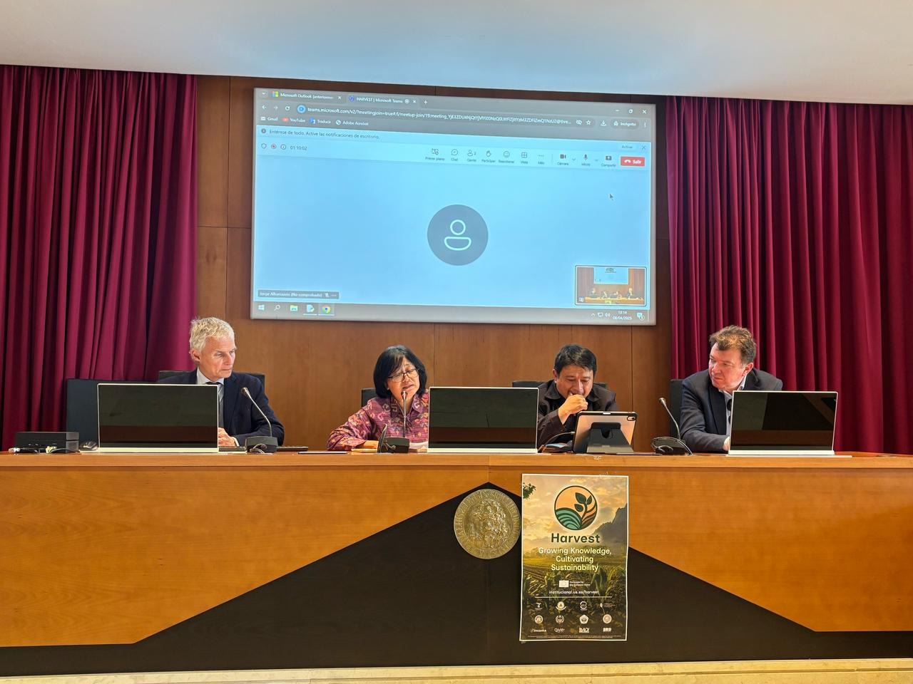 Dosen Unila Wakili Asia Tenggara dalam Forum Internasional Kebijakan Ketahanan Pangan di Universitas Sevilla