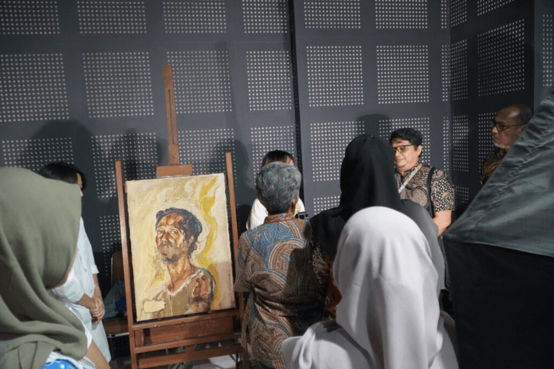 FSRD ISI Yogyakarta dan Cheng Shui University, Taiwan Gelar Workshop Restorasi Lukisan Cat Minyak