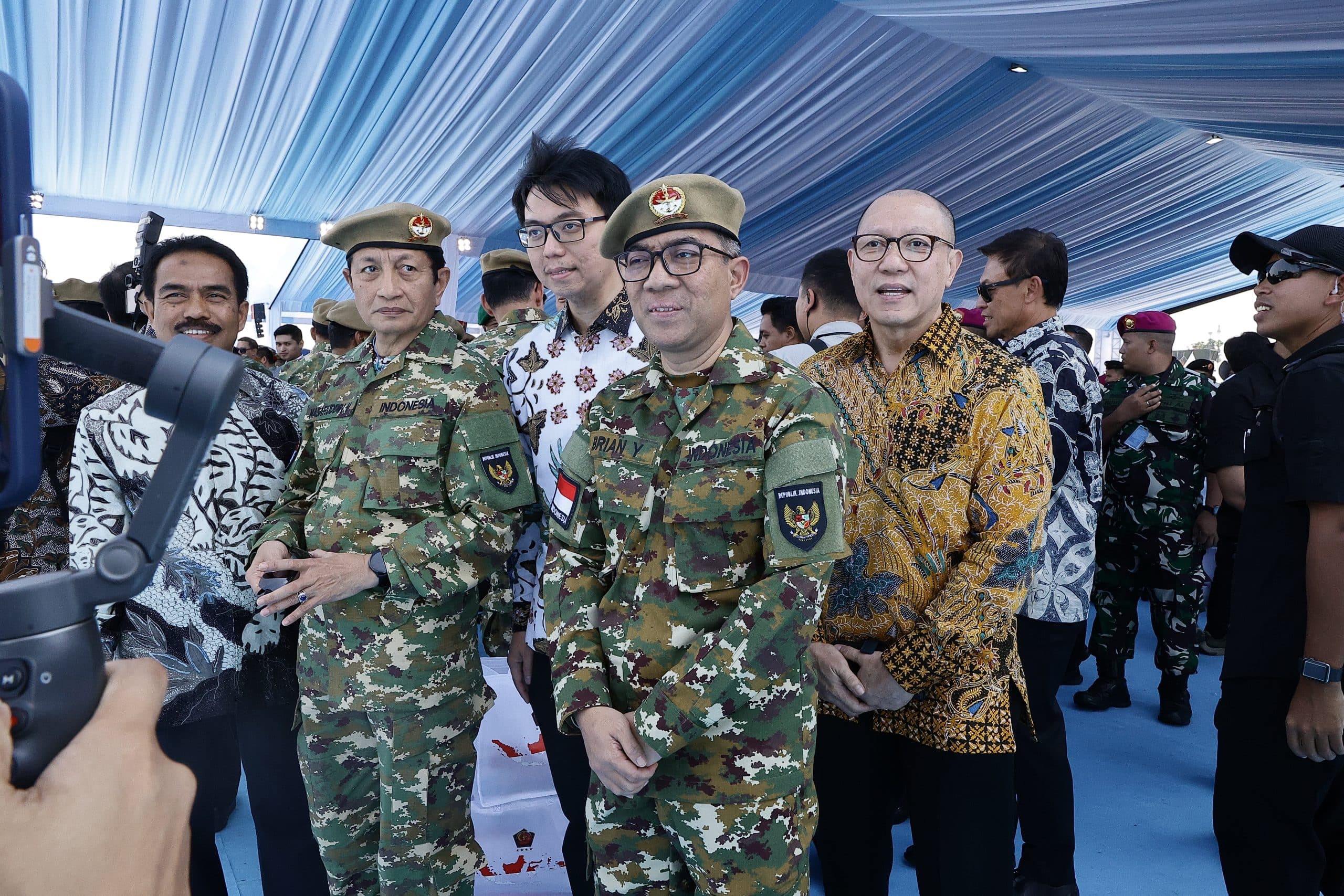 Mendiktisaintek Ikut Hadiri Upacara Gelar Pasukan Operasional dan Kehormatan Militer