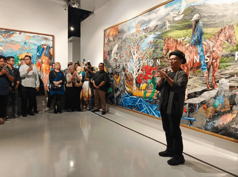 Dosen FSRD ISI Yogyakarta Terlibat dalam Pameran Internasional “Art for Peace and a Better Future”