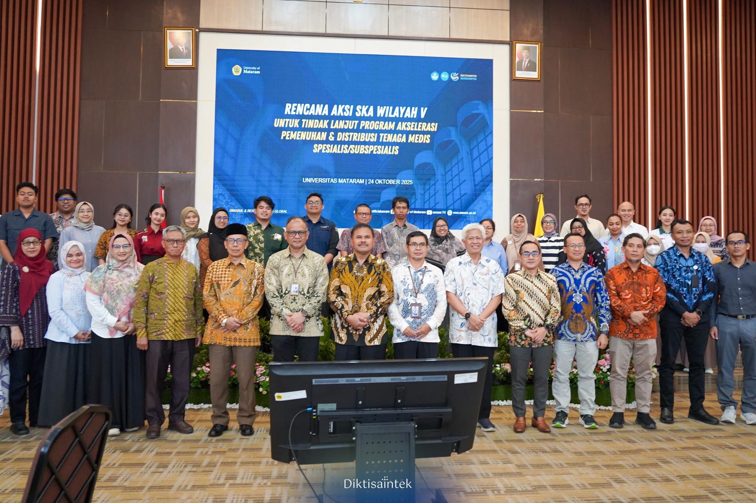 Kemdiktisaintek Dorong Sistem Kesehatan Akademik Wilayah V untuk Akselerasi Pemenuhan Tenaga Medis Spesialis di wilayah Nusa Tenggara Barat