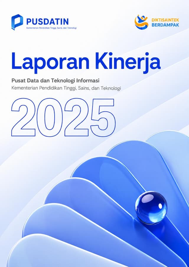 Laporan Kinerja Pusdatin Tahun 2025