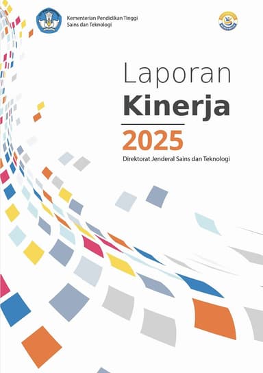 Laporan Kinerja Direktorat Jenderal Sains dan Teknologi 2025