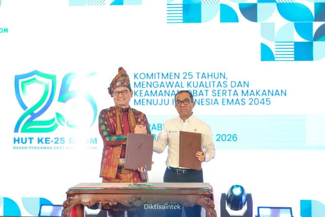 Penandatanganan MoU Kemdiktisaintek - BPOM