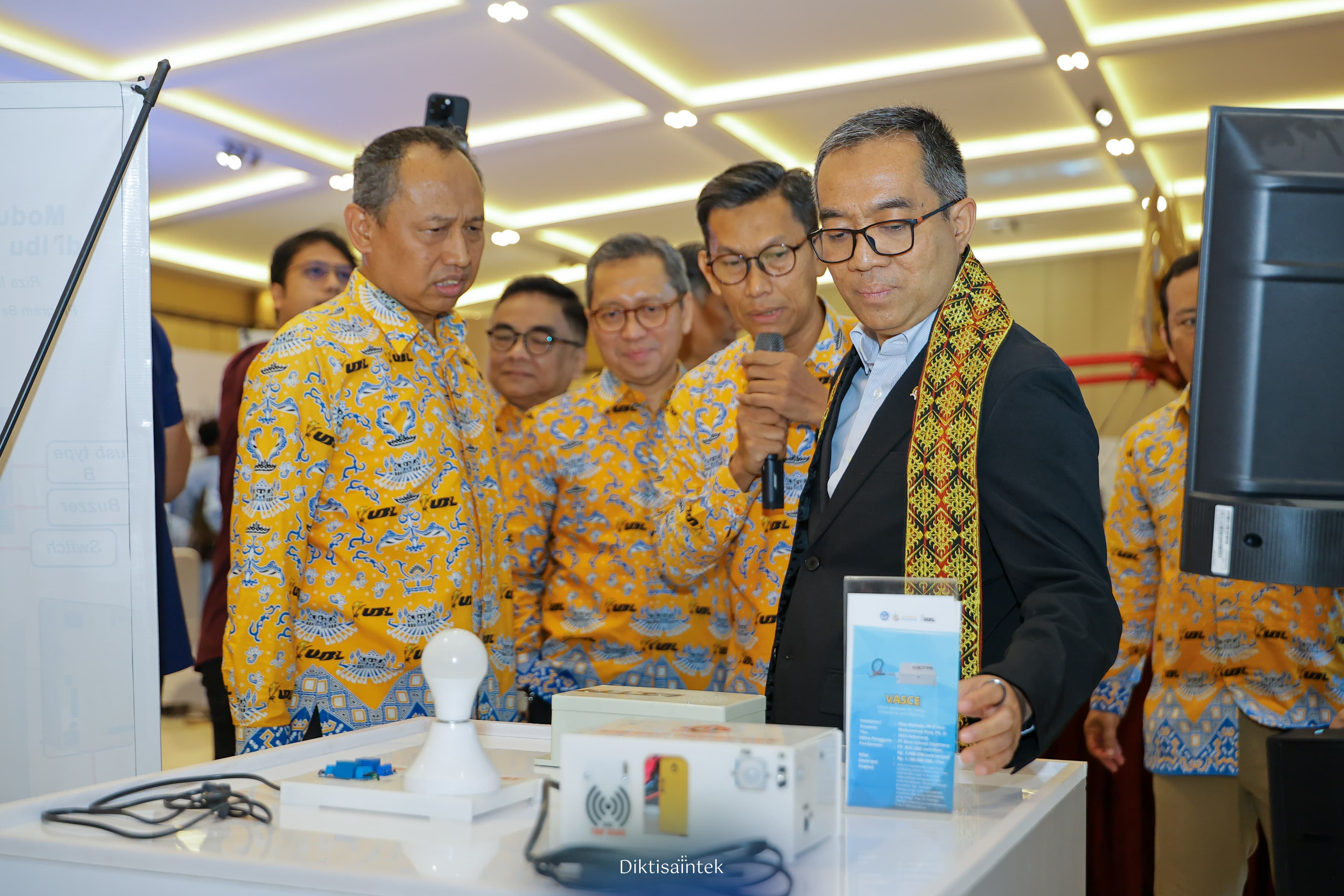 Mendiktisaintek Tinjau Inovasi UBL, Dorong Kehadiran Industri Berbasis Sains dan Teknologi