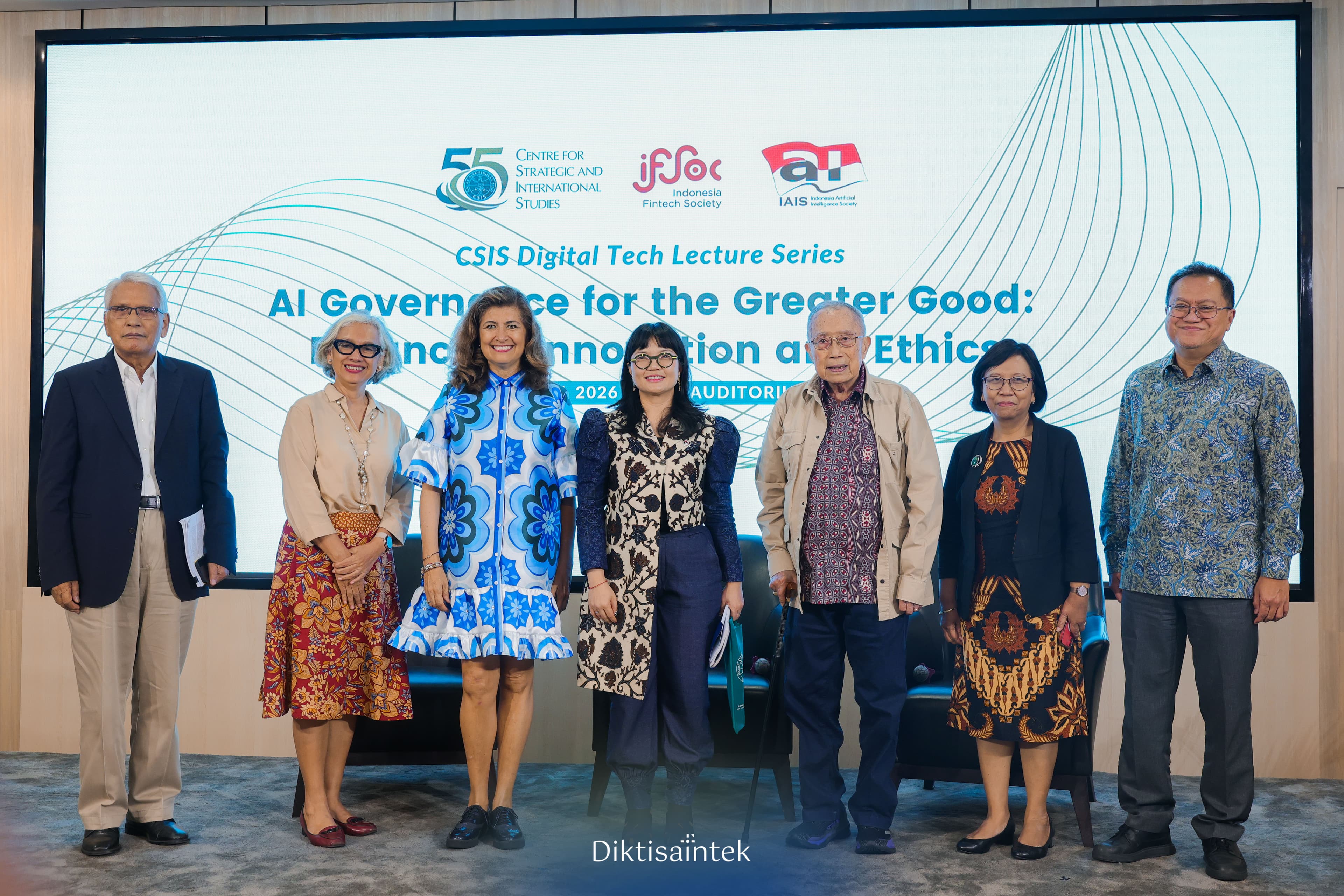 Wamendiktisaintek Stella Christie Menghadiri Acara AI Governance for the Greater Good: Balancing Innovation and Ethics