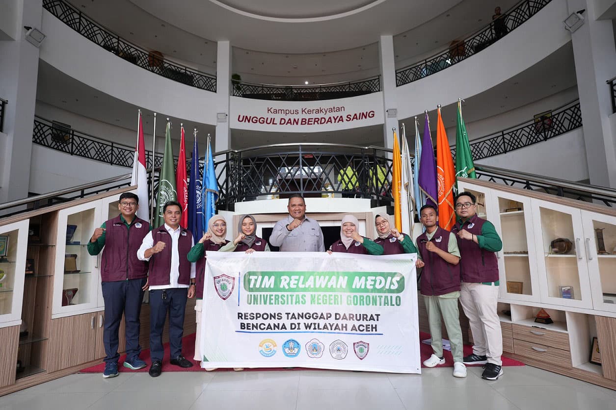 Misi Kemanusiaan UNG, Kirim Tim Relawan Medis untuk Bantuan Layanan dan Penyuluhan Kesehatan Korban Banjir di Aceh