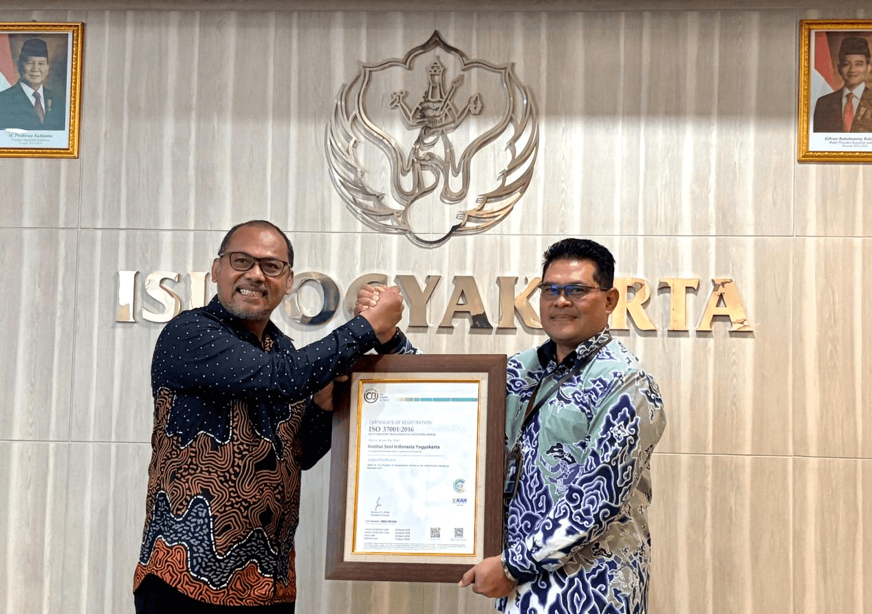 Langkah Nyata Anti Korupsi, ISI Yogyakarta Resmi Raih ISO 37001:2016