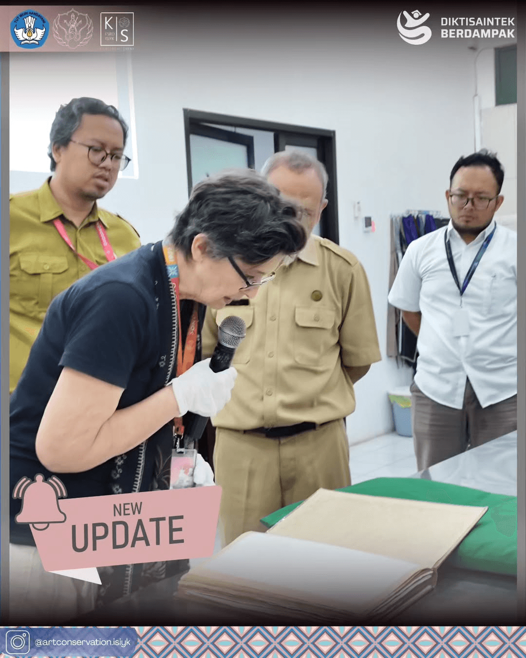 Kampus Berdampak: ISI Yogyakarta Perkuat Pelestarian Warisan Budaya melalui Workshop Konservasi Kertas