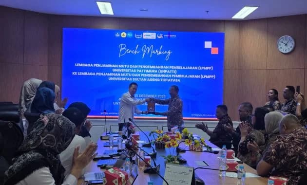 LPMPP Universitas Sultan Ageng Tirtayasa Terima Benchmarking dari LPMPP Universitas Pattimura