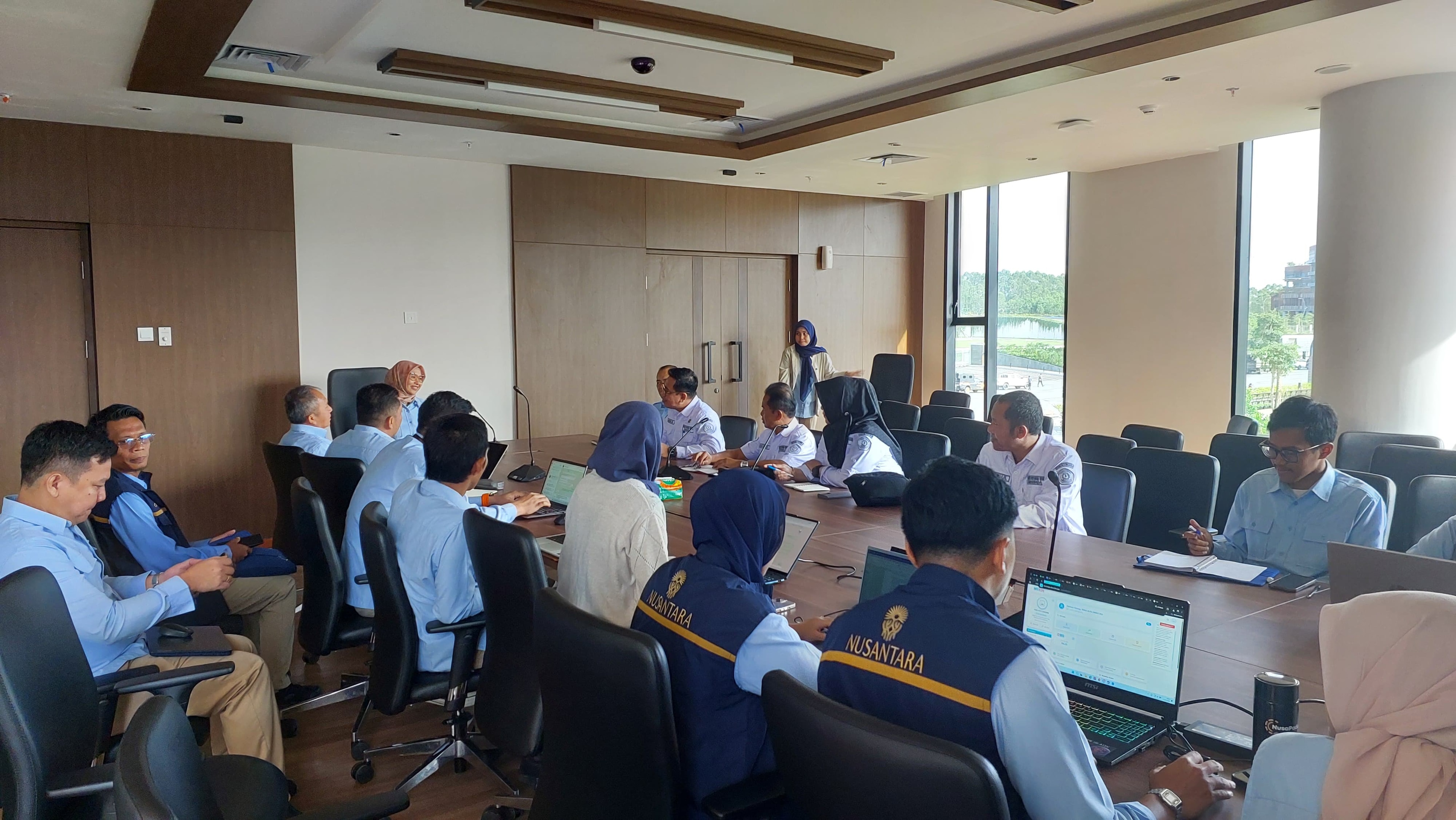 SAMBANGI IKN, POLITANI SAMARINDA AJAK OTORITA IKN KERJASAMA BERDAMPAK