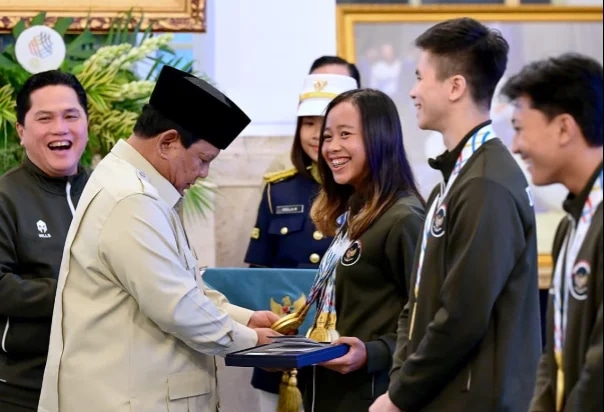 Sumbang 54 Medali SEA Games, Atlet dan Pelatih Unesa Terima Bonus dari Presiden Prabowo