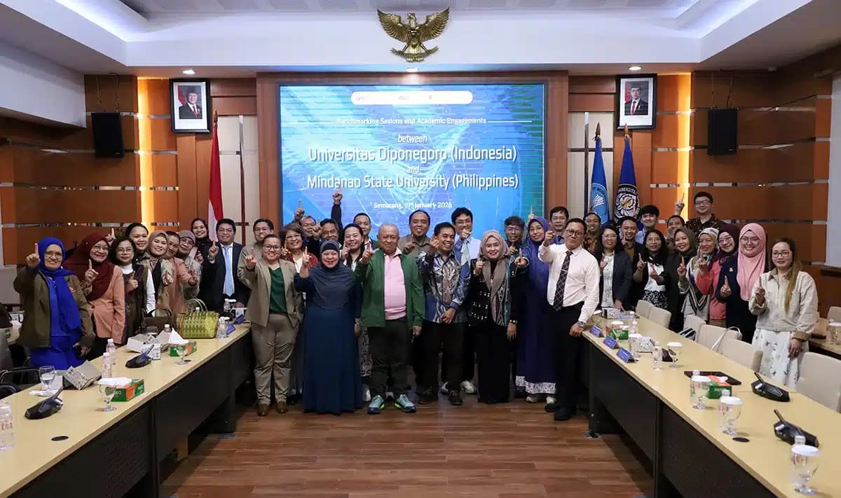 Reputasi Kian Menguat di Asia Tenggara, UNDIP Terima Kunjungan Akademik Mindanao State University