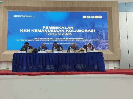 UNTIRTA Berpartisipasi dalam KKM Kemanusiaan Kolaborasi Empat Perguruan Tinggi di Aceh Tamiang