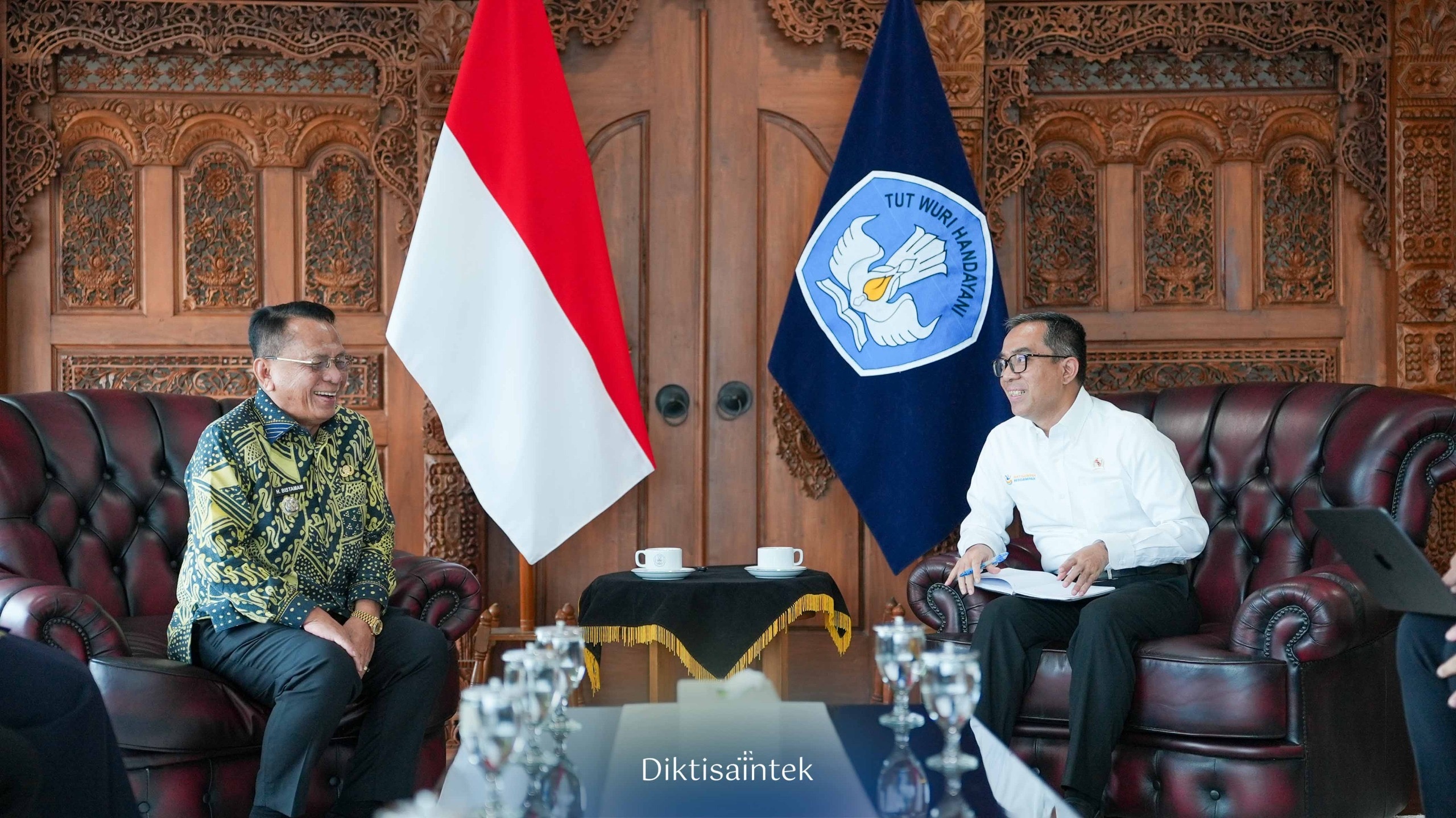 Kemdiktisaintek bersama Pemda Rokan Hilir bahas Usulan Pembangunan Sekolah Garuda di Provinsi Riau.