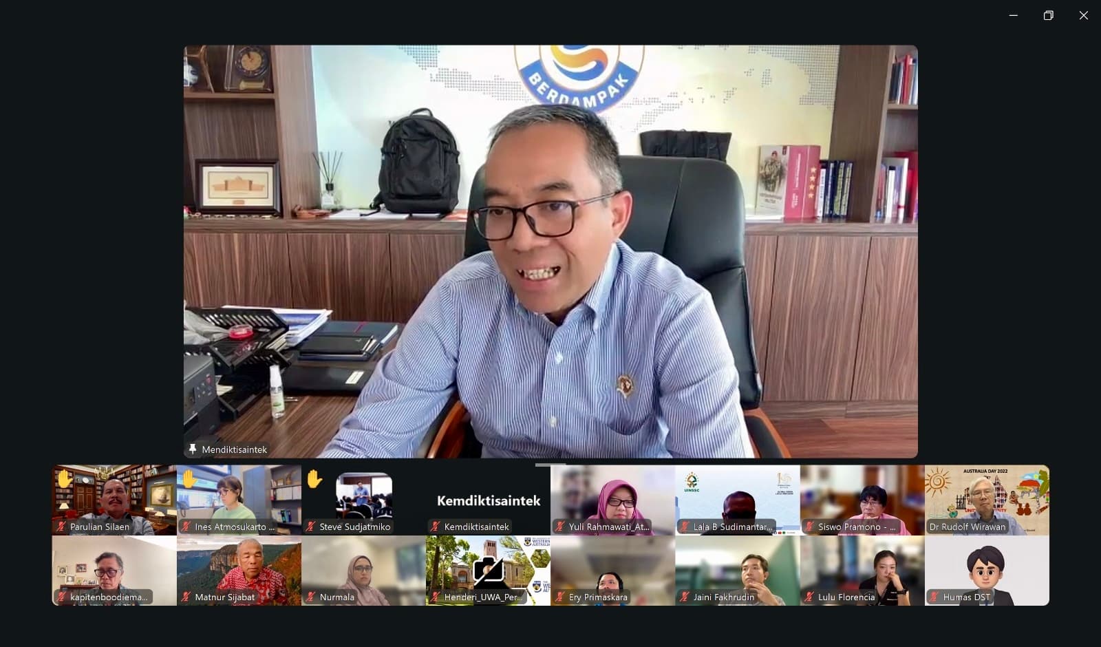 Mendiktisaintek Perkuat Peran Diaspora sebagai Mitra Strategis Transformasi Kemdiktisaintek