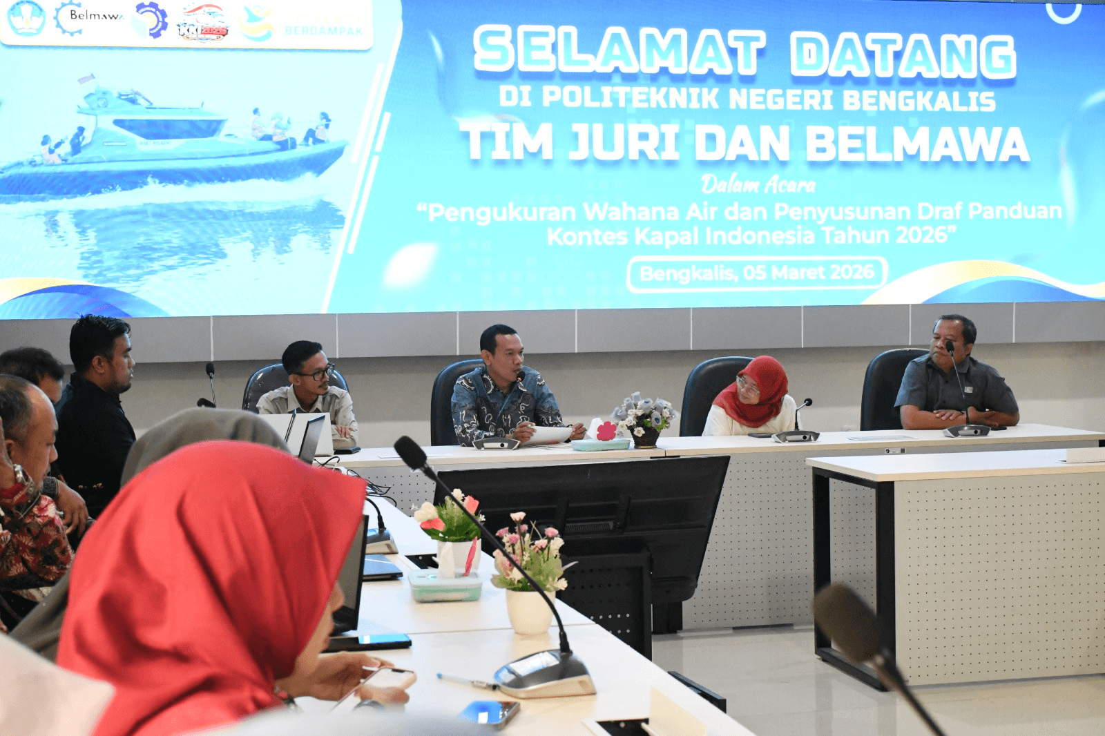 Menuju KKI 2026: Tim Juri dan Belmawa Lakukan Pengukuran Wahana Air dan Penyusunan Panduan Kontes di Polbeng