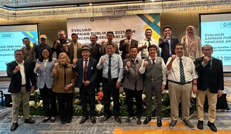 UNDIP Gelar Evaluasi Capaian Publikasi 2025 dan Siapkan Akselerasi Menuju Target 2026