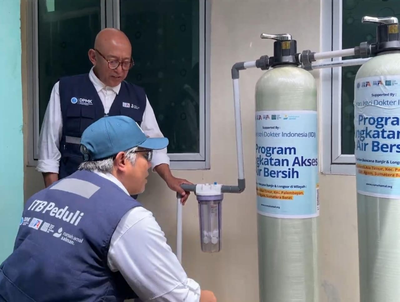 ITB Hadirkan Akses Air Bersih untuk Warga Agam, Sumatra Barat, Bantu Pemulihan Pascabencana