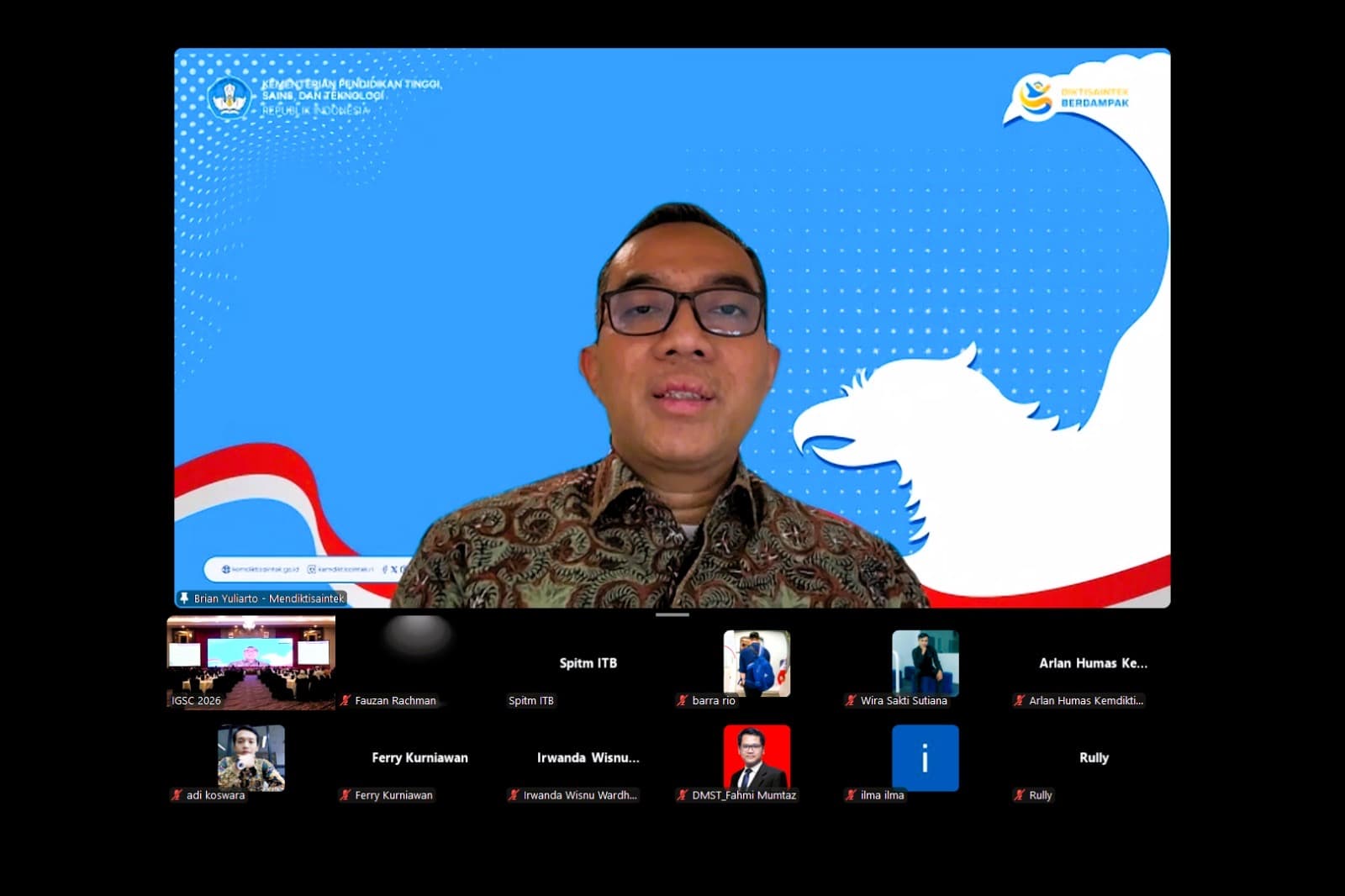 Hadapi Tantangan Global, Mendiktisaintek Tekankan Penguatan Riset Multidisiplin