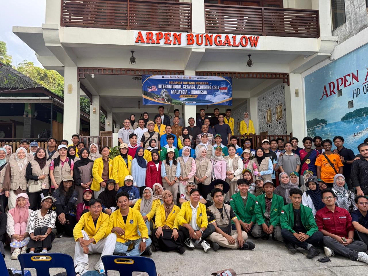 UTU Bersama Enam Perguruan Tinggi Indonesia dan Malaysia Gelar International Learning Service di Sabang
