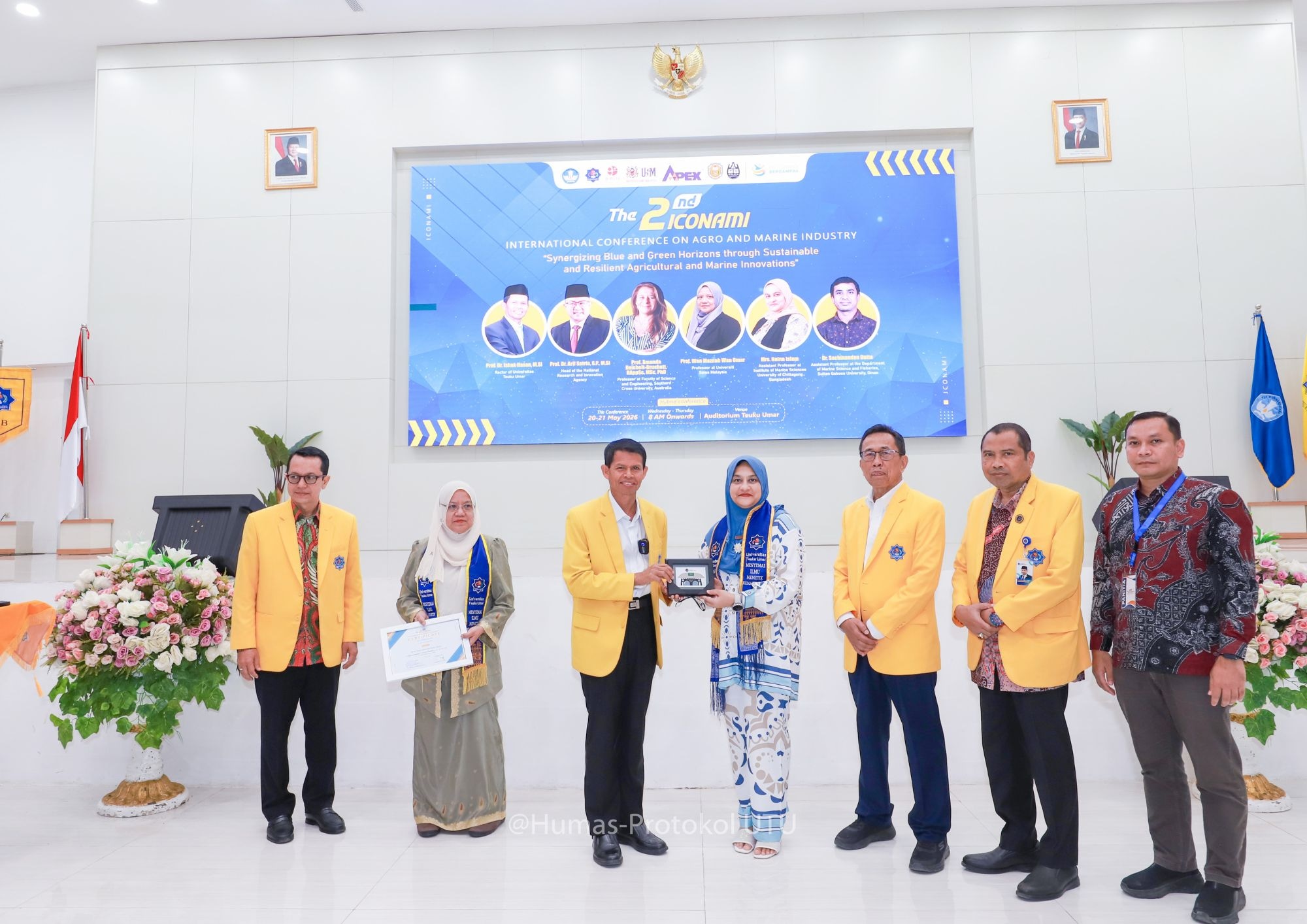 Universitas Teuku Umar Sukses Selenggarakan ICONAMI 2026, Angkat Tema Sinergi dan Inovasi Berkelanjutan Sektor Pertanian dan Kelautan