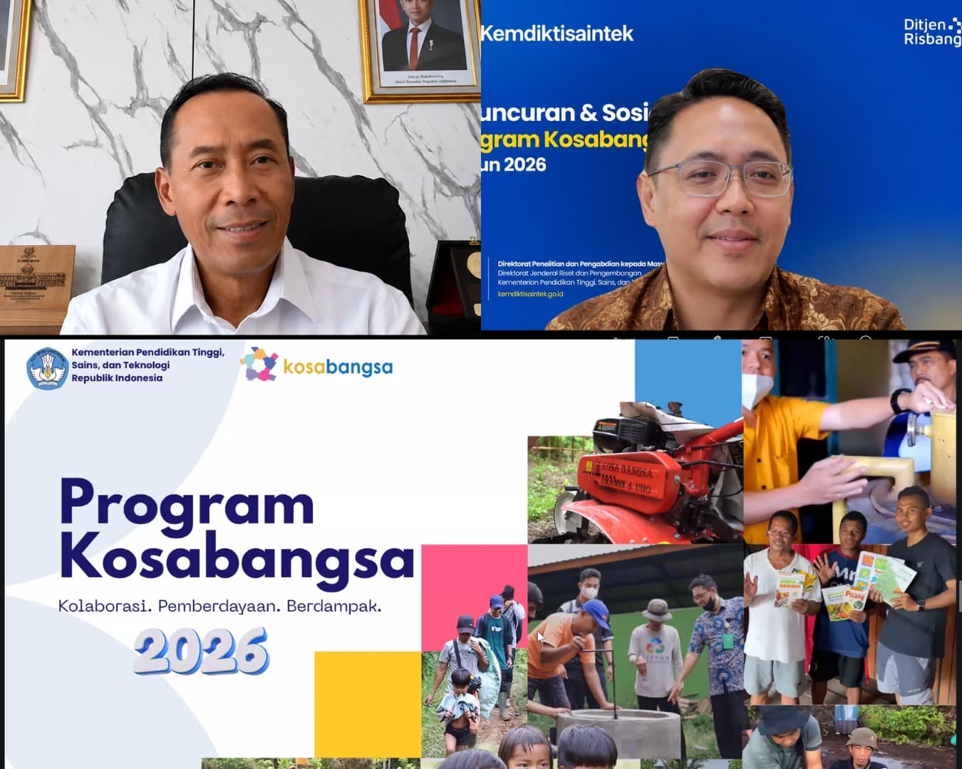 Peluncuran Kosabangsa 2026 Perkuat Kolaborasi Perguruan Tinggi Hadirkan Solusi Berdampak bagi Masyarakat