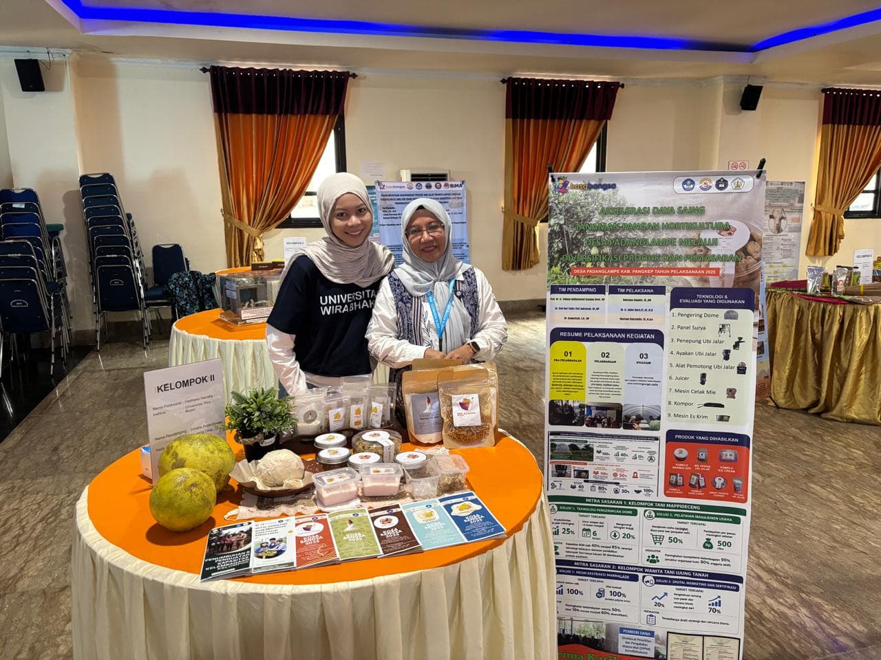 Program Kosabangsa Tingkatkan Nilai Tambah Ubi Jalar dan Jeruk Pamelo di Desa Padang Lampe
