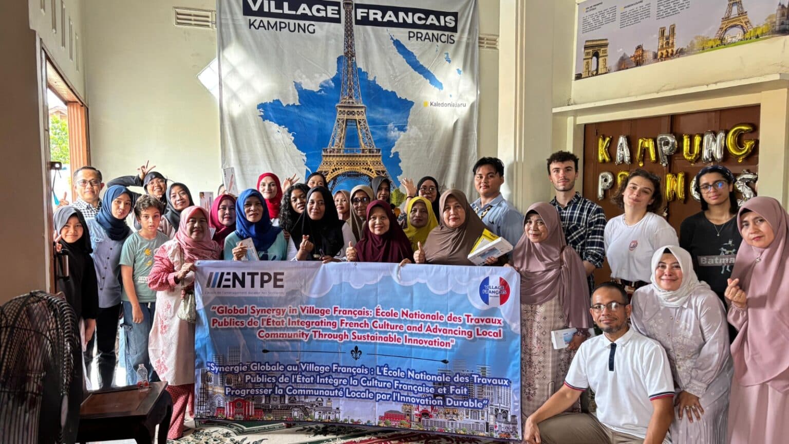 Dosen Unila Bangun Kampung Prancis sebagai Ruang Adaptif Lintas Budaya
