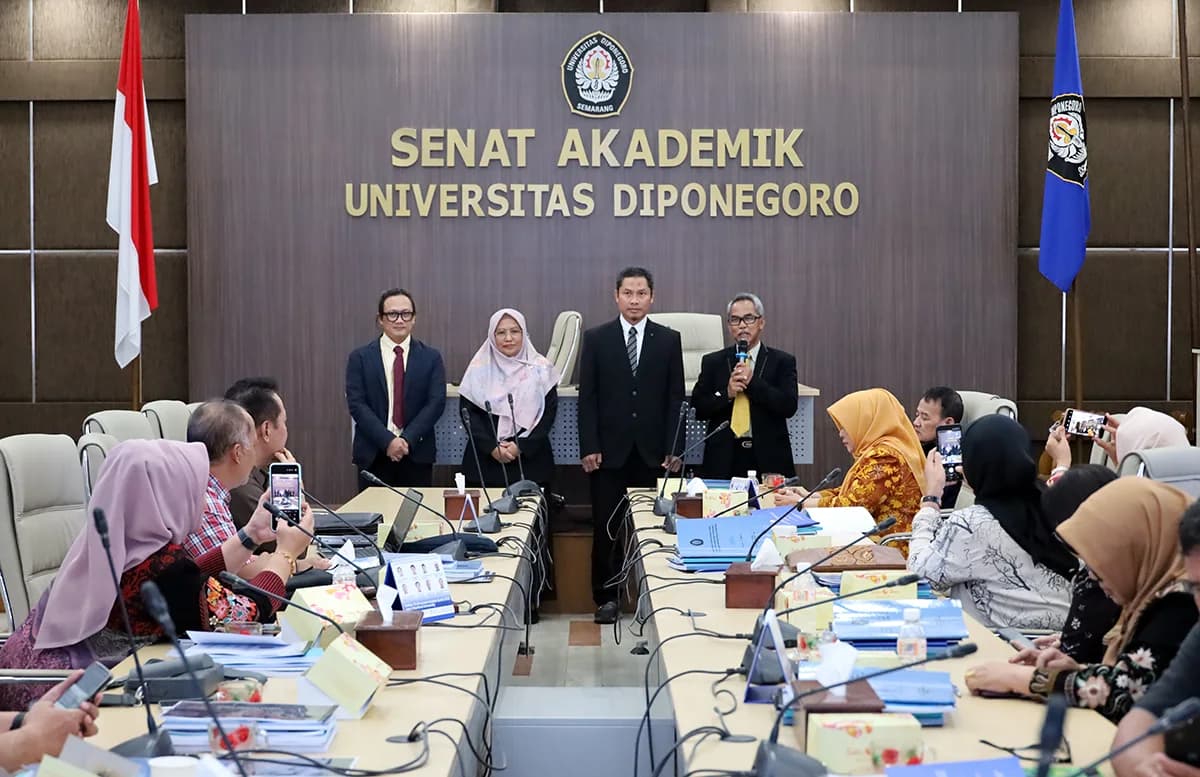 Sinergi Multidisiplin Empat Calon Guru Besar UNDIP Hadirkan Inovasi untuk Keadilan, Air, Pangan, dan Iklim