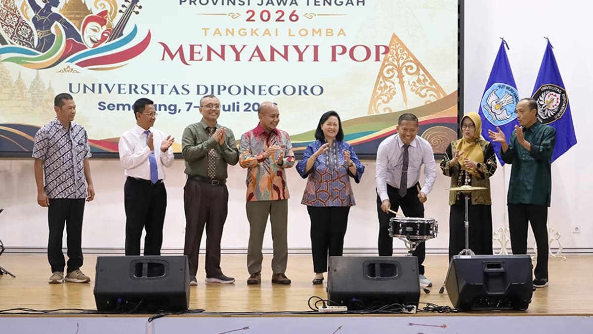 UNDIP Jadi Tuan Rumah PEKSIMIDA Jateng 2026, 67 Talenta Menyanyi Pop Berebut Tiket Nasional