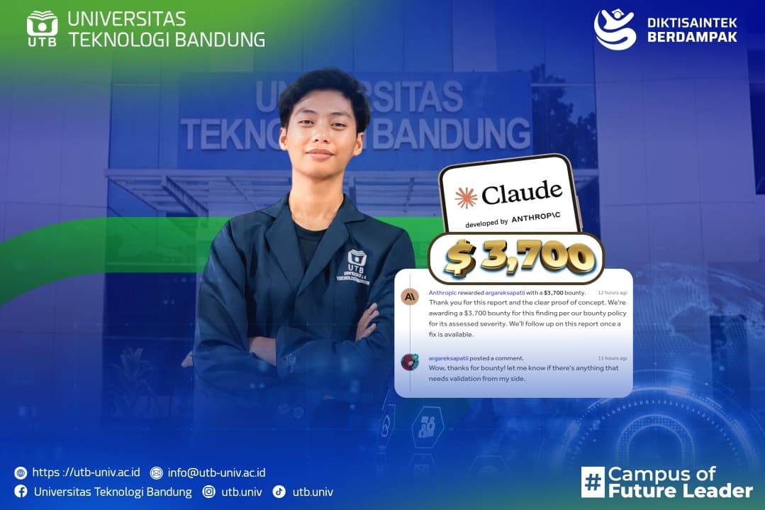 Mahasiswa Penerima KIP Kuliah Raih Pengakuan Internasional atas Temuan Kerentanan Claude AI