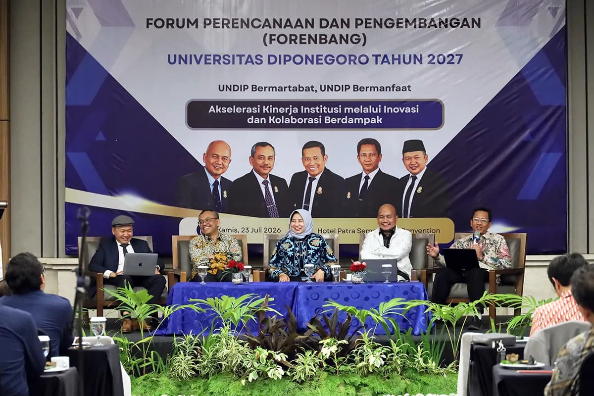 Forenbang UNDIP 2027: Komitmen Capai Kinerja Inovasi dan Kolaborasi Berdampak