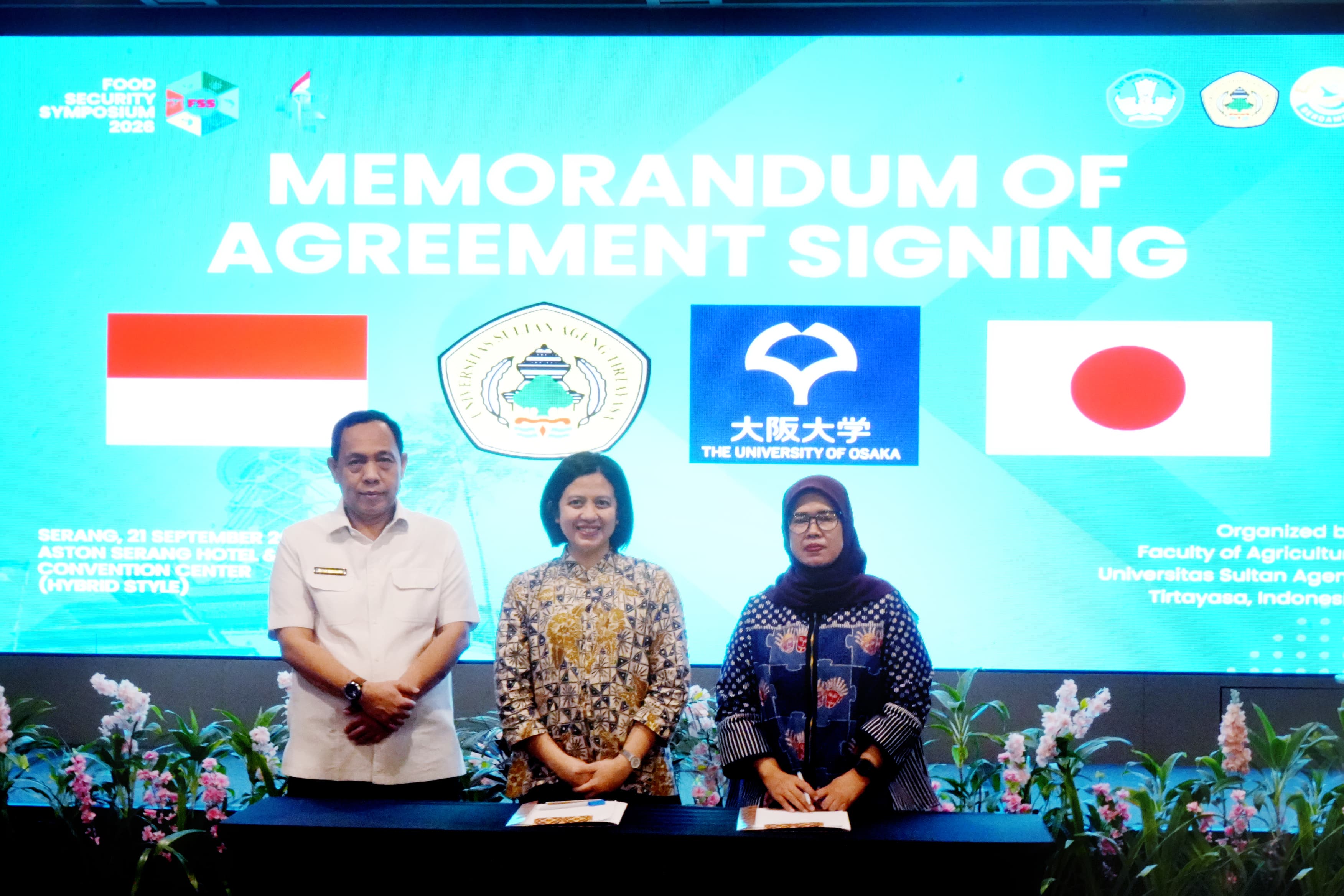 Untirta Perkuat Kolaborasi Internasional untuk Mendorong Inovasi Ketahanan Pangan.