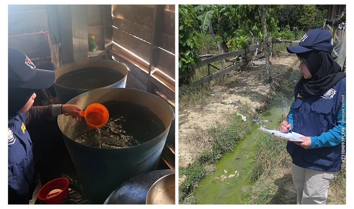 Tangani Air Keruh dan Drainase Tergenang, TEP UNDIP Petakan Sanitasi Woslay Papua