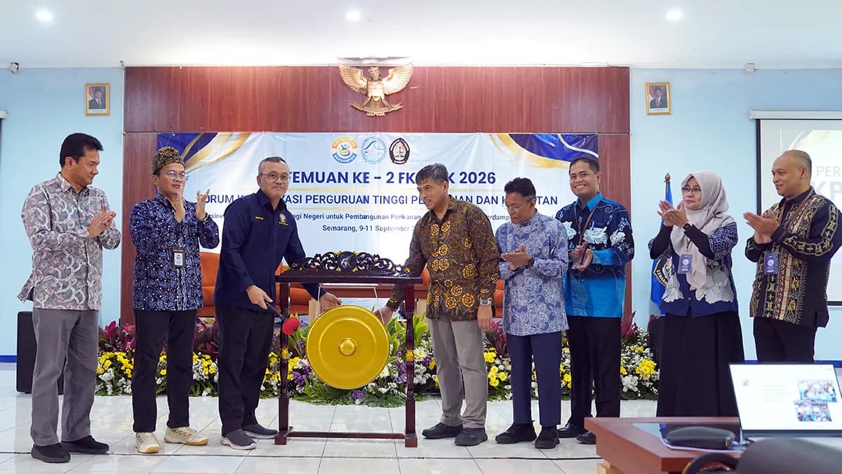Perkuat Jejaring dan Transformasi Pendidikan, FPIK UNDIP Tuan Rumah Pertemuan FKPTPK Indonesia ke-2 Tahun 2026