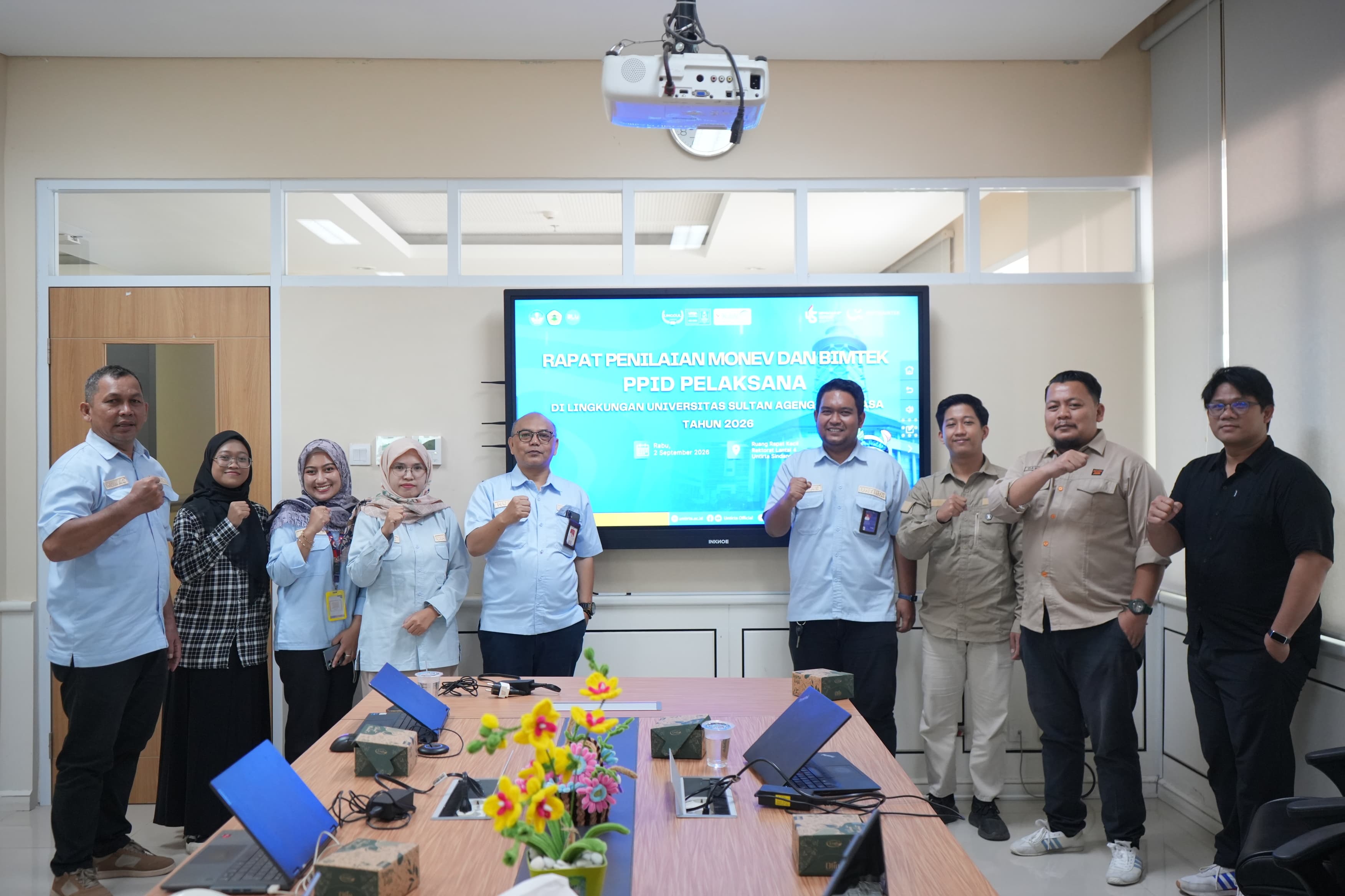 Untirta Perkuat Keterbukaan Informasi Publik melalui Monev dan Bimtek PPID Pelaksana