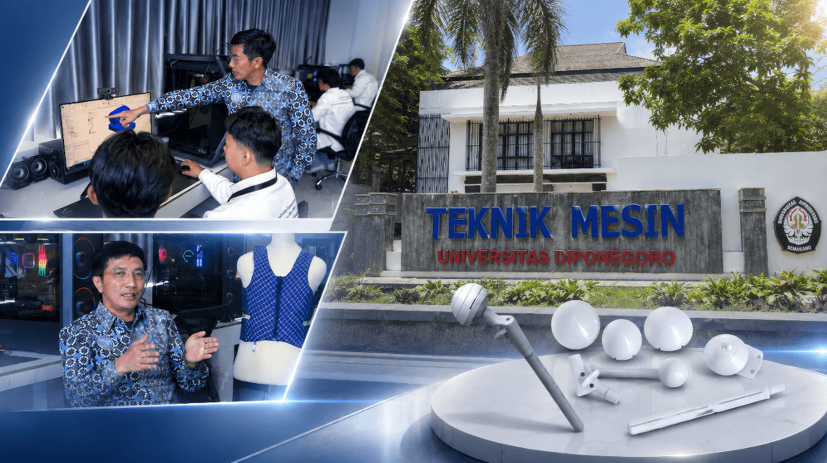 Prof. Jamari Bawa Tribologi Lebih Dekat dengan Manusia melalui Inovasi Panggul Buatan