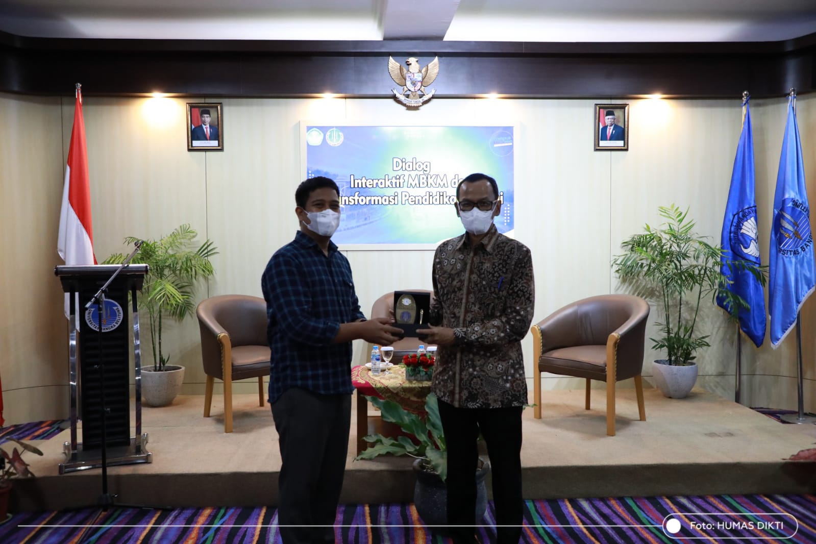 Tangkapan Lensa - Kegiatan Plt Dirjen Diktiristek: Perguruan Tinggi Poros Akselerasi Pembangunan Daerah di Universitas Bangka Belitung