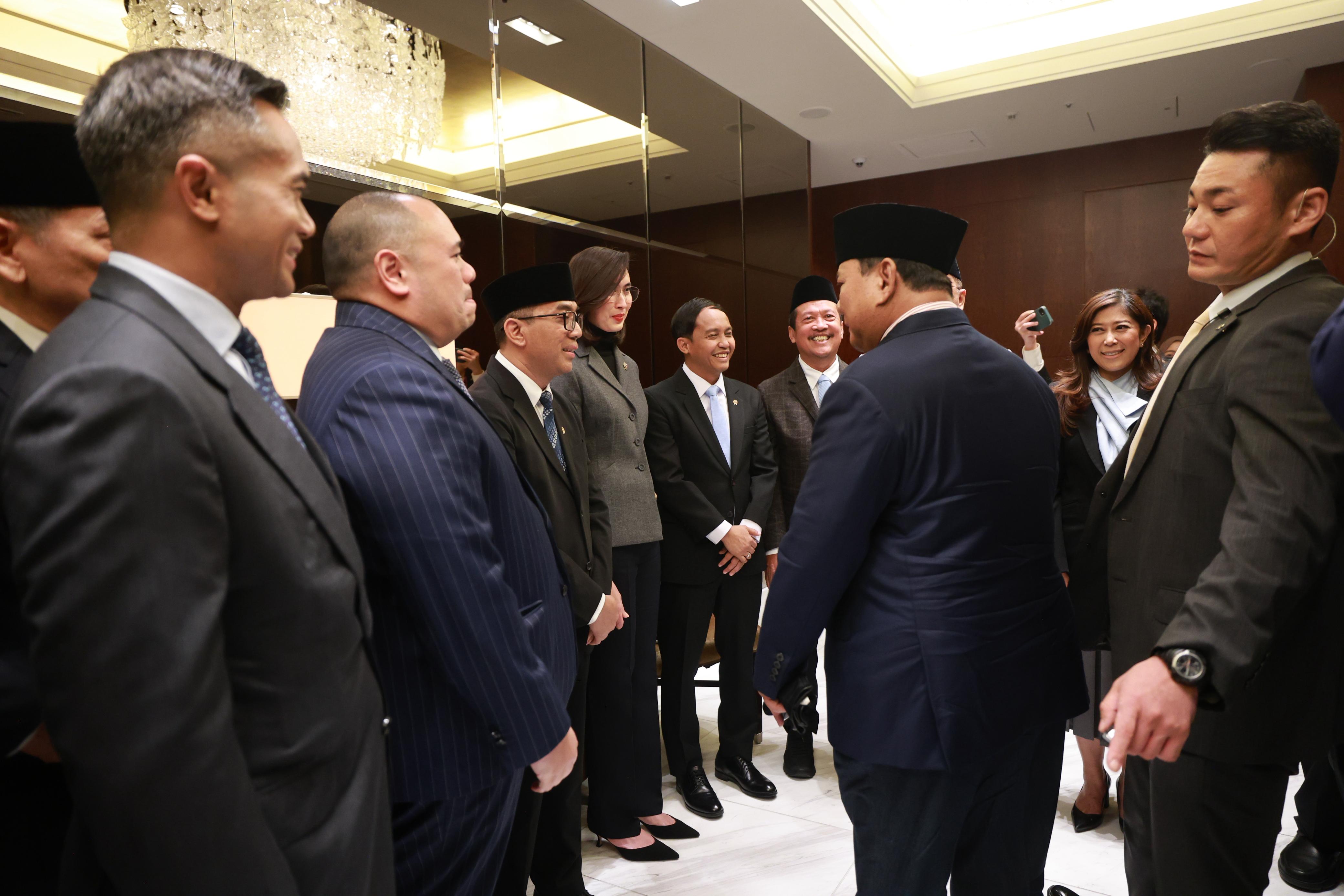 Mendiktisaintek mengikuti kunjungan kenegaraan Presiden RI Prabowo Subianto ke Tokyo, Jepang (Sumber: BPMI)